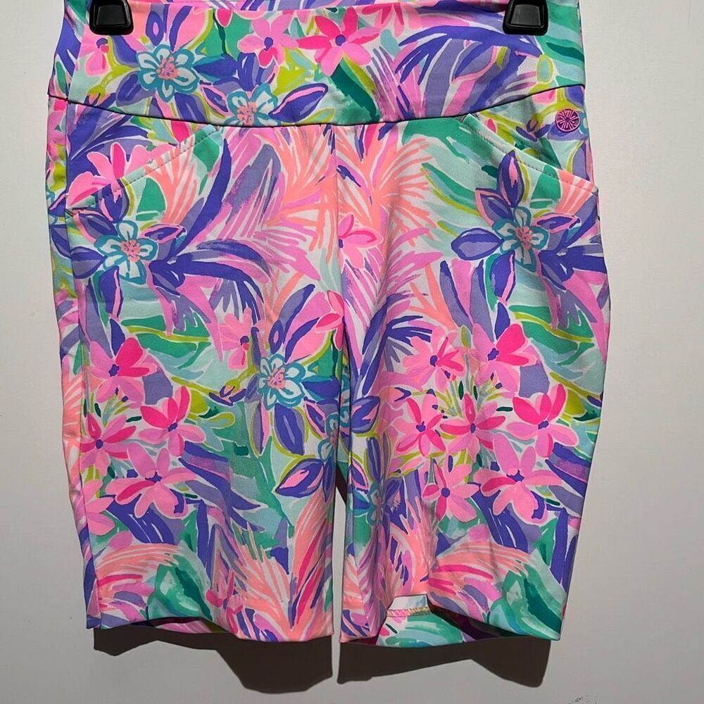Lilly Pulitzer Women's Multicolor One In A Melon Luxletic Golf Shorts Size 00